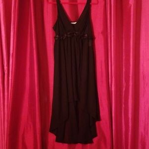 Flora Sheer Midnight Black Gown Negligee